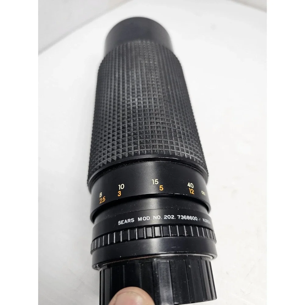Sears Model‎ 202 Camera Lens Auto Zoom Multi-Coated 1:4.0-5.6 f=60-300mm